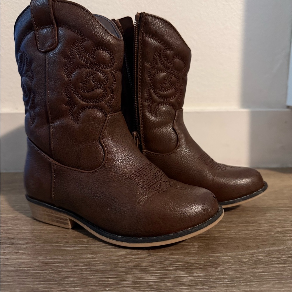 Cat & Jack Cowgirl Boots - size: Toddler 10